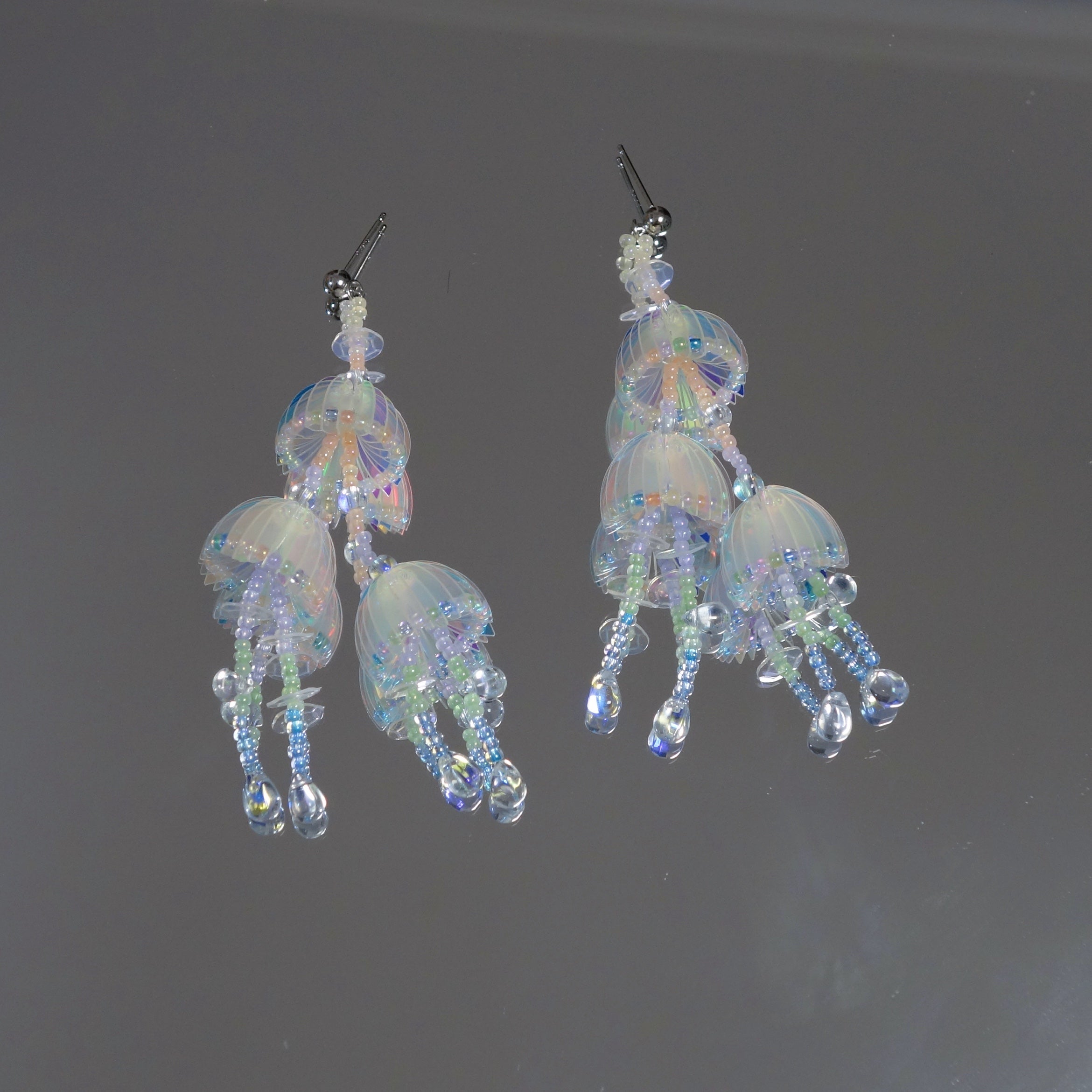 Original Handmade Jellyfish Earrings