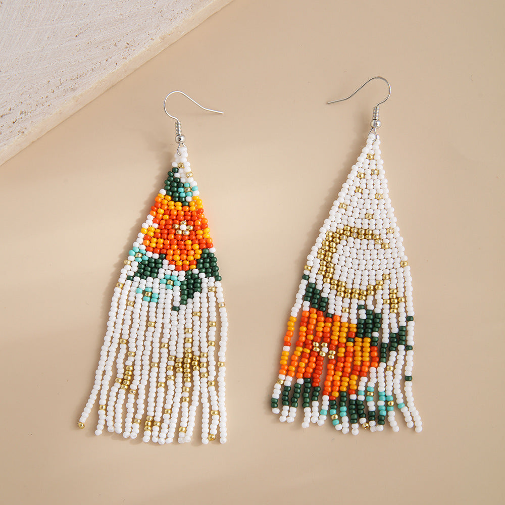Bohemian-Inspired Handmade Earrings for Effortless Style